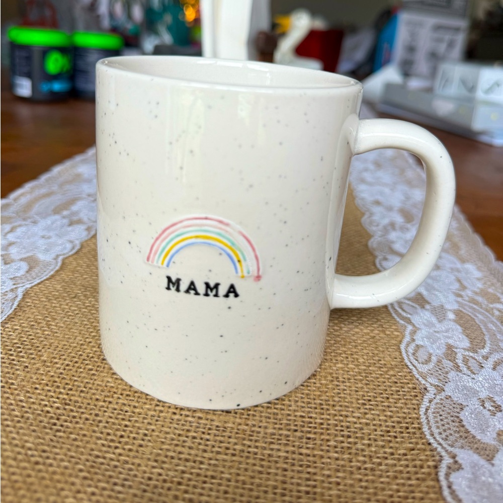 Rainbow Mama Ceramic Mug Mothers Day Birthday Christmas
